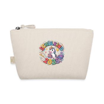 School Child 2025 School Enrollment Back to School - Organic Pouch - nature - Front