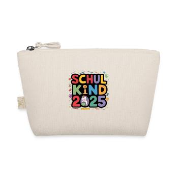 School Child 2025 School Enrollment Back to School - Organic Pouch - nature - Front