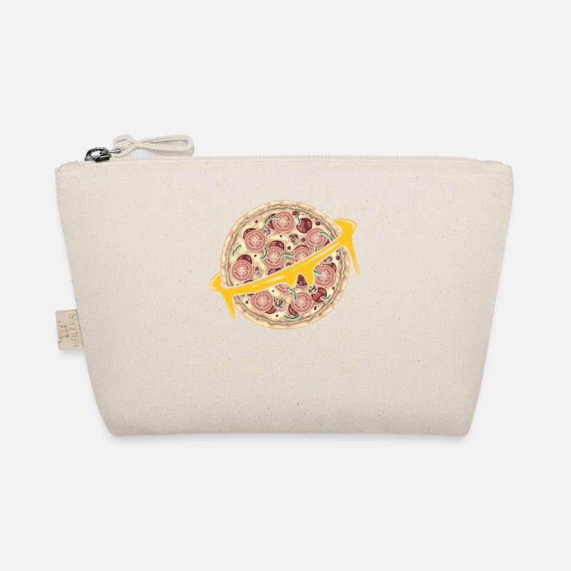 Funny space planet lovers, pizza chef Organic Pouch