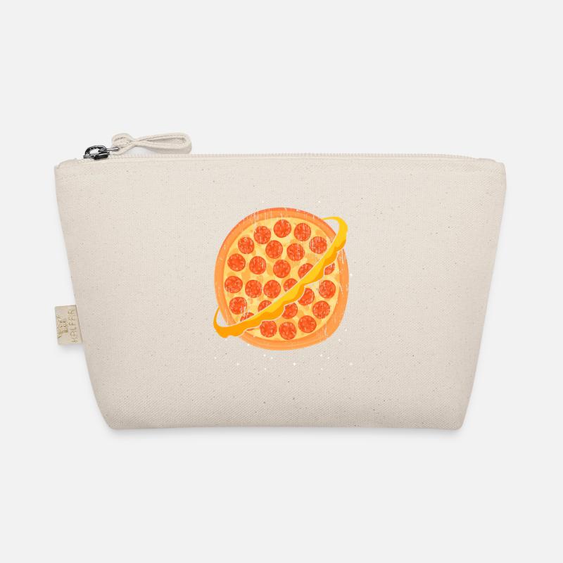 Funny space planet lovers, pizza chef Organic Pouch