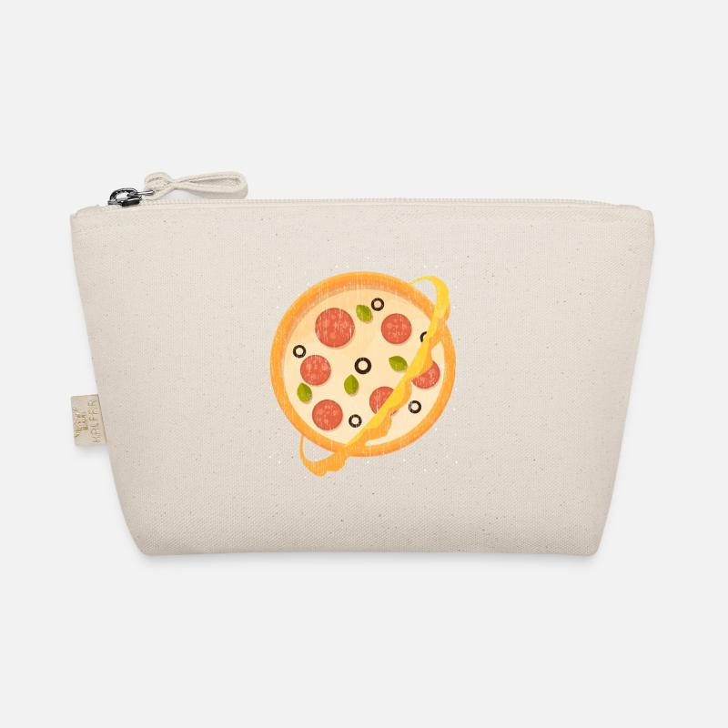 Funny space planet lovers, pizza chef Organic Pouch