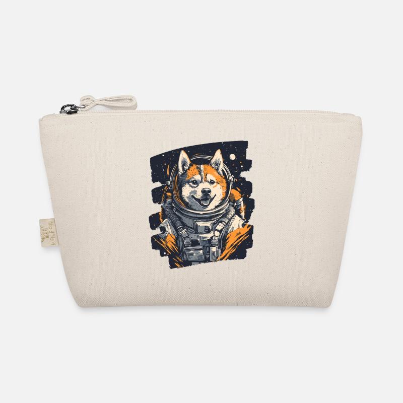 Husky Astronaut Organic Pouch