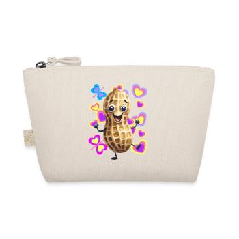 Peanut Spring Dance Dancing Peanuts Kids - Organic Pouch - nature - Front
