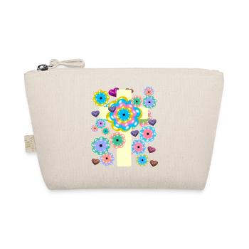 Croix Jésus Croix Fleurs Coeur Coeurs Croix - Trousse biologique - nature - Devant