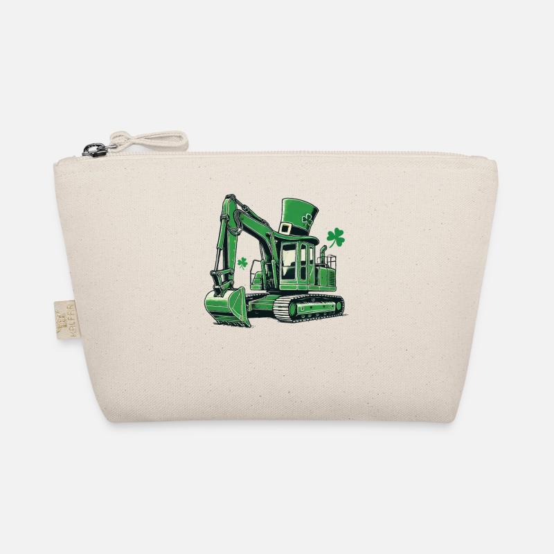 St. Patricks Day Bagger Spaß für Kinder - Bio-Täschchen - Natur
