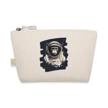 Monkey Astronaut - Organic Pouch - nature - Front