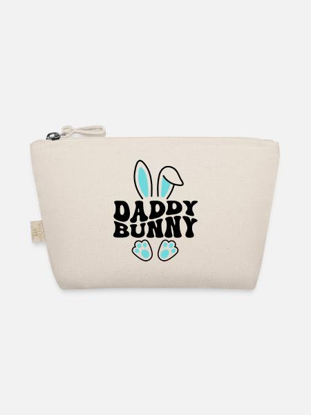 Daddy Bunny - Organic Pouch - nature - Front