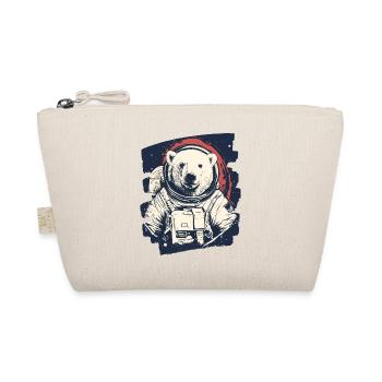 Polar Bear Astronaut - Organic Pouch - nature - Front