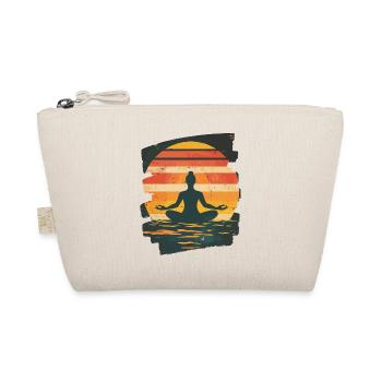 Yoga Namaste Meditation - Bio-Täschchen - Natur - Vorne