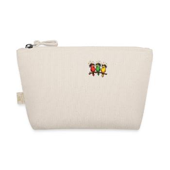 Rastafari Music Vibes Only Rasta Jamaica Reggae - Organic Pouch - nature - Front