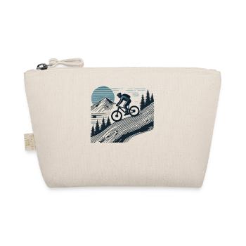 Vélo Aventure Montagne Paysage Rétro - Trousse biologique - nature - Devant