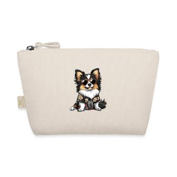 Border Collie Chien Drôle d’été - Trousse biologique - nature - Devant