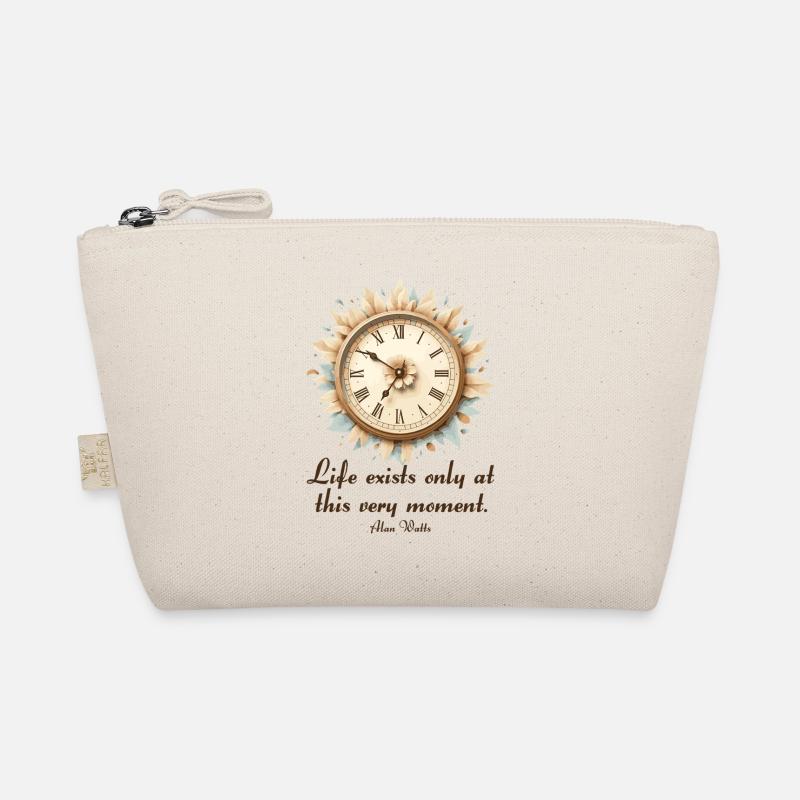La vie dans l’instant Alan Watts Horloge Art Trousse biologique