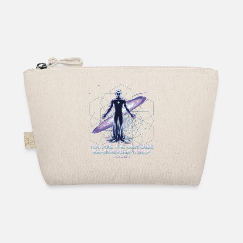 Galactic Self | Alan Watts Cosmic Quote Organic Pouch