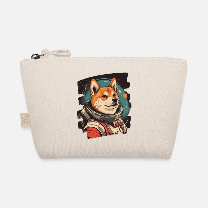 Shiba Inu Astronaut Bio-Täschchen