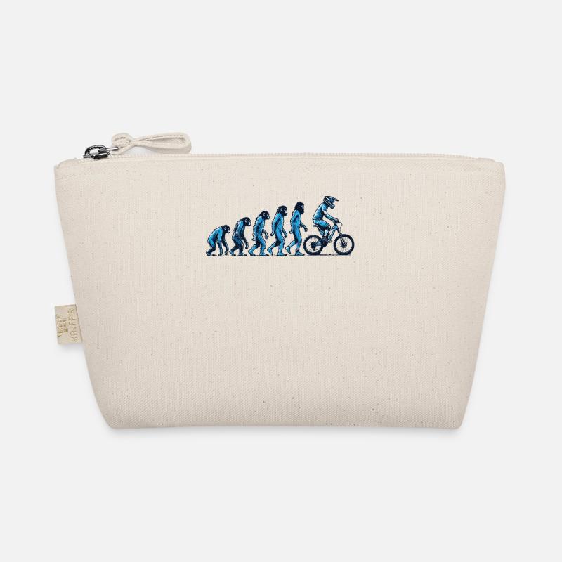 Evolution Vom Affen Zum Fahrradfahrer Bio-Täschchen