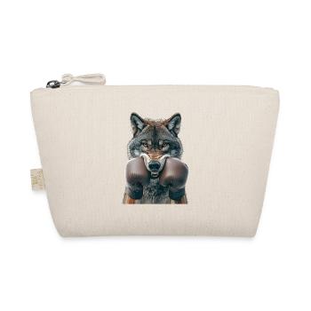 Wolf - Bio-Täschchen - Natur - Vorne