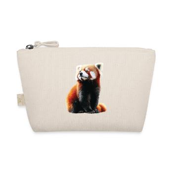 Roter Panda - Bio-Täschchen - Natur - Vorne