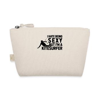 Kiteboarding - I hate being sexy but I'm a - Organic Pouch - nature - Front