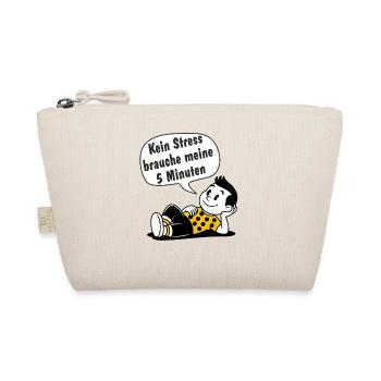 Pas de stress besoin de mes 5 minutes - Trousse biologique - nature - Devant