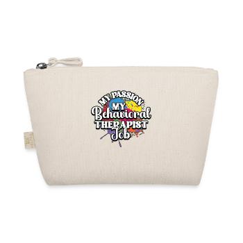 Behavioral Therapist My Passion My ABA Therapy - Organic Pouch - nature - Front