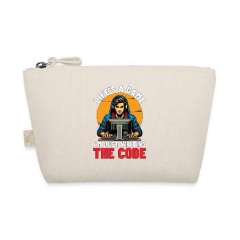 Coder Life’s A Game Je ne suis qu’un développeur Web Coders - Trousse biologique - nature - Devant