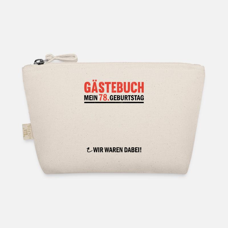 78 Geburtstag Gästebuch Wir Waren Dabei Bio-Täschchen