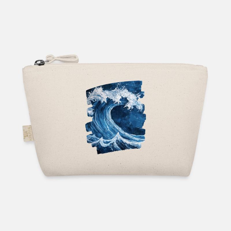 Waves and sea Organic Pouch