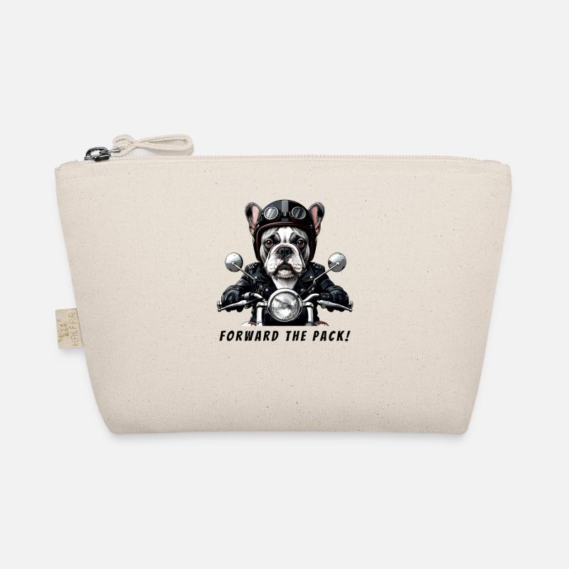Bouledogue Motard "Forward the Pack" Trousse biologique