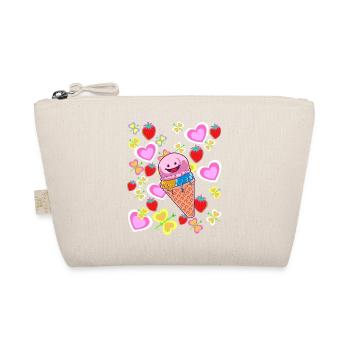 Glace rétro d’été Crème glacée enfant Crème glacée - Trousse biologique - nature - Devant