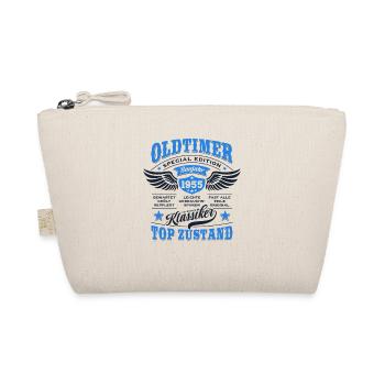 Oldtimer Baujahr 1955 - Geburtstag - Geschenk - Bio-Täschchen - Natur - Vorne