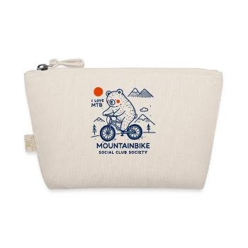 Cycling Adventure with Bear Mountain Bike Social Club - Organic Pouch - nature - Front