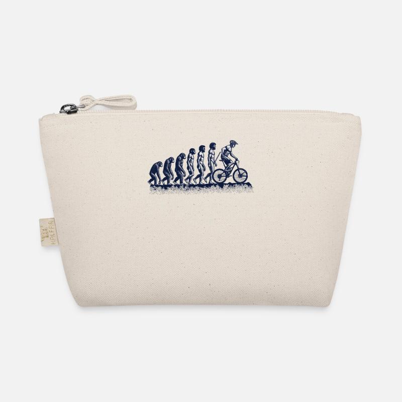 Evolution Vom Affen Zum Fahrradfahrer Bio-Täschchen