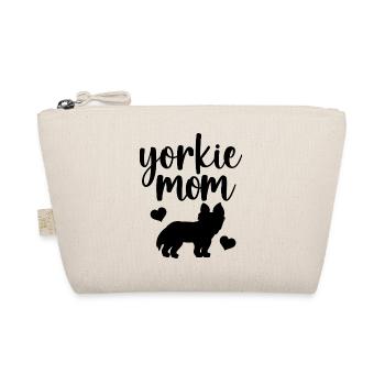 Yorkie mom - Bio-Täschchen - Natur - Vorne