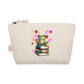 Frog Frogs Toad - Organic Pouch - nature - Front
