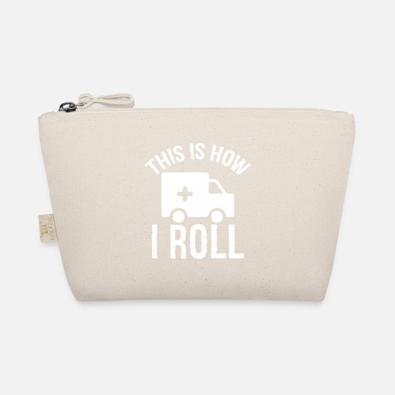 this is how I roll Ambulance Driver Organic Pouch