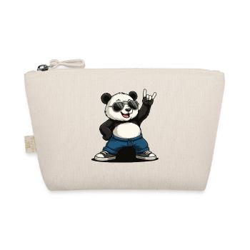 Musique rock drôle de panda - Trousse biologique - nature - Devant