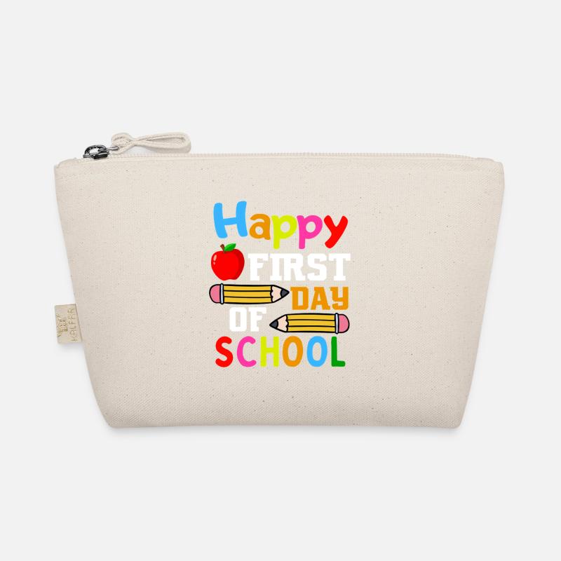 Erster Schultag Schulstart Einschulung - Bio-Täschchen - Natur