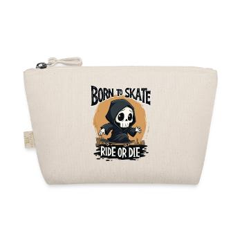 Grim Reaper Born to Skate Skater Skateboard - Trousse biologique - nature - Devant