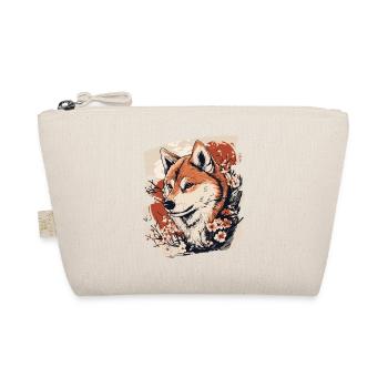 Shiba Inu - Bio-Täschchen - Natur - Vorne