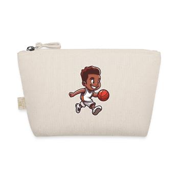 Kleiner Basketballer - Bio-Täschchen - Natur - Vorne