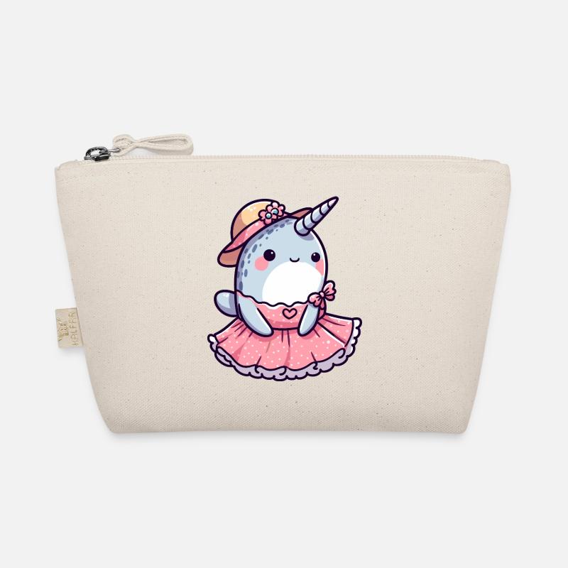 Narwhal Princess Organic Pouch