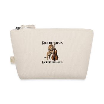 Double Bass Deeply Relaxed Lion Music - Organic Pouch - nature - Front