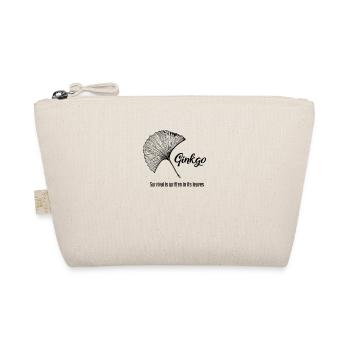 Ginkgo Leaf Survival Quote - Organic Pouch - nature - Front