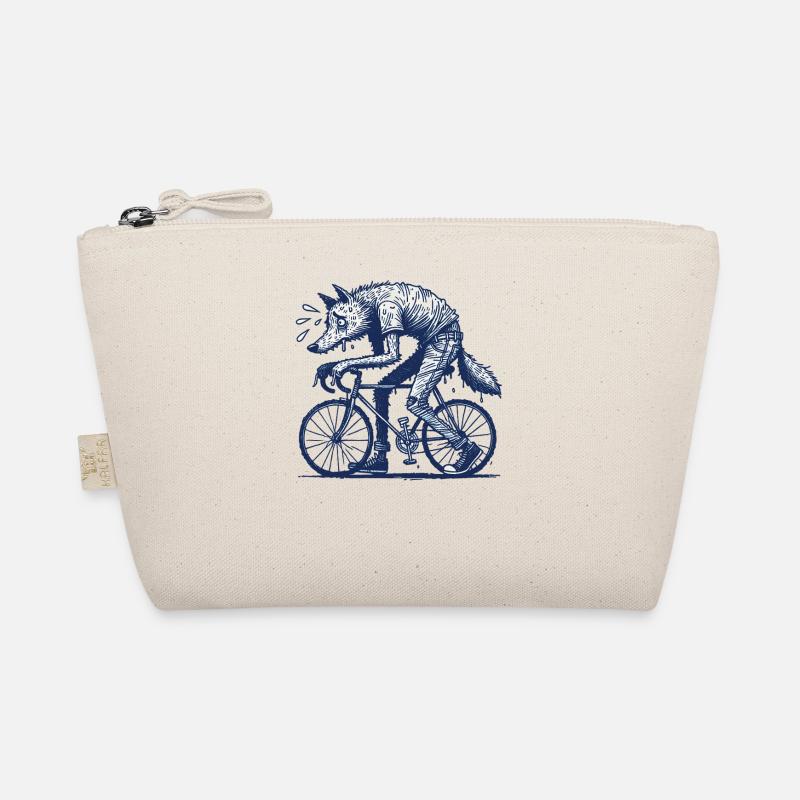 Bicycle Wolf Design Créatif Cyclisme Trousse biologique