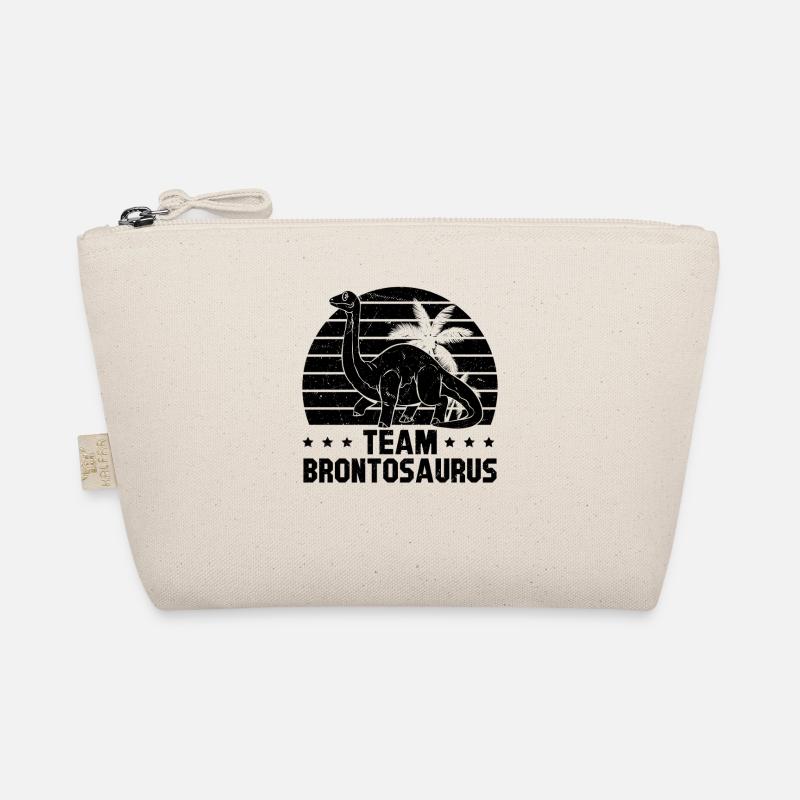Dinosaur Funny Dino - Team Brontosaurus Bio-Täschchen