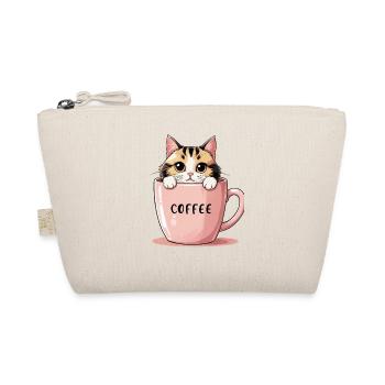 Chat de café mignon - Motivation matinale parfaite - Trousse biologique - nature - Devant