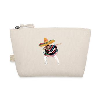 Drôle Sombrero Danse Dab Poncho Style Mexique - Trousse biologique - nature - Devant