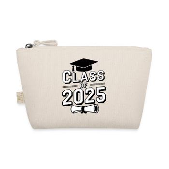 Class Of 2025 Graduation Graduate Confetti Student - Organic Pouch - nature - Front