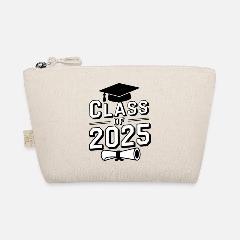 Abschlussklasse 2025 Absolvent Konfetti Student Bio-Täschchen